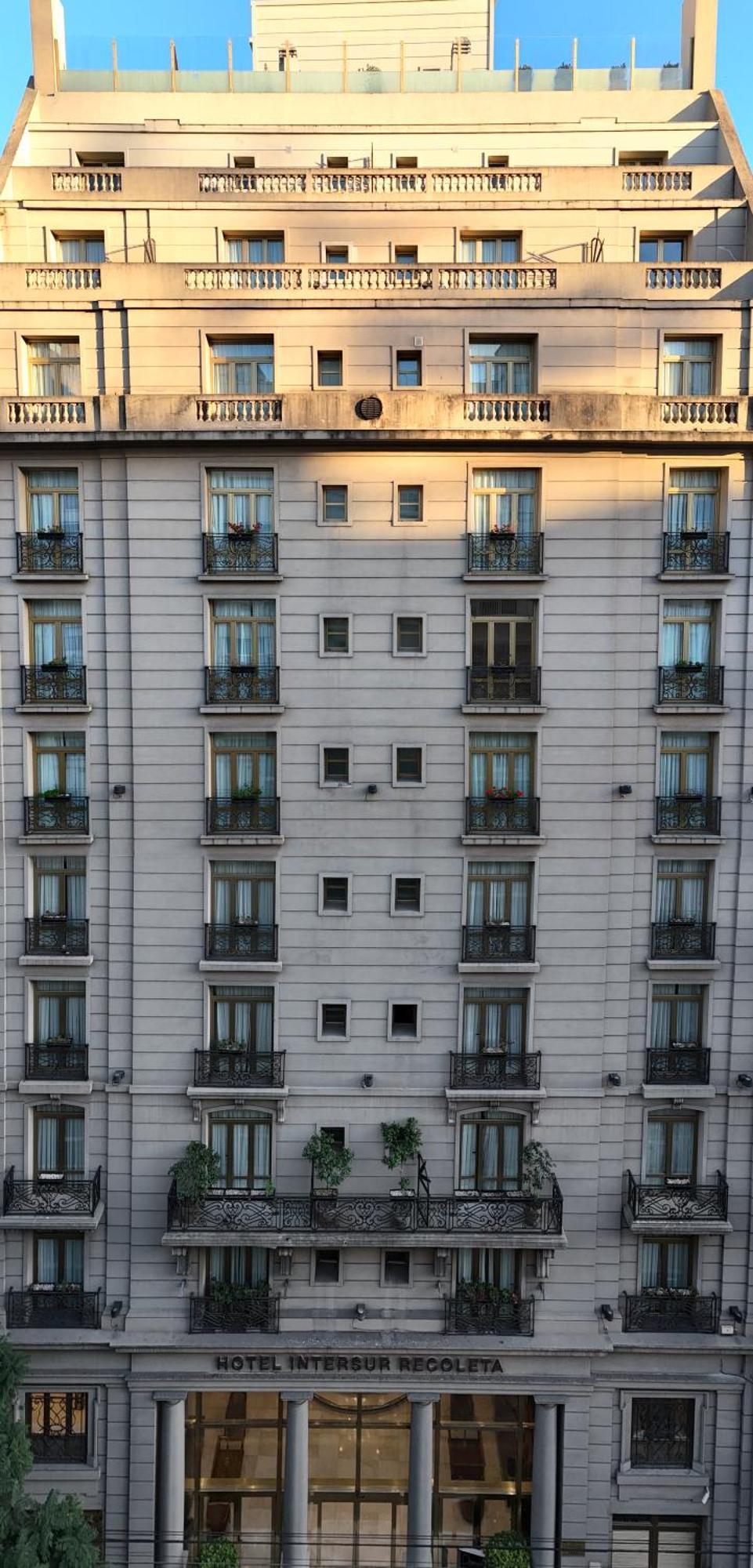 Hotel Intersur Recoleta Buenos Aires Exterior photo
